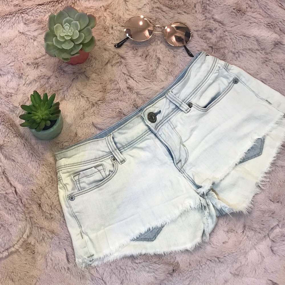 Shorts and sunglasses
